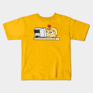 working from home Kids T-Shirt